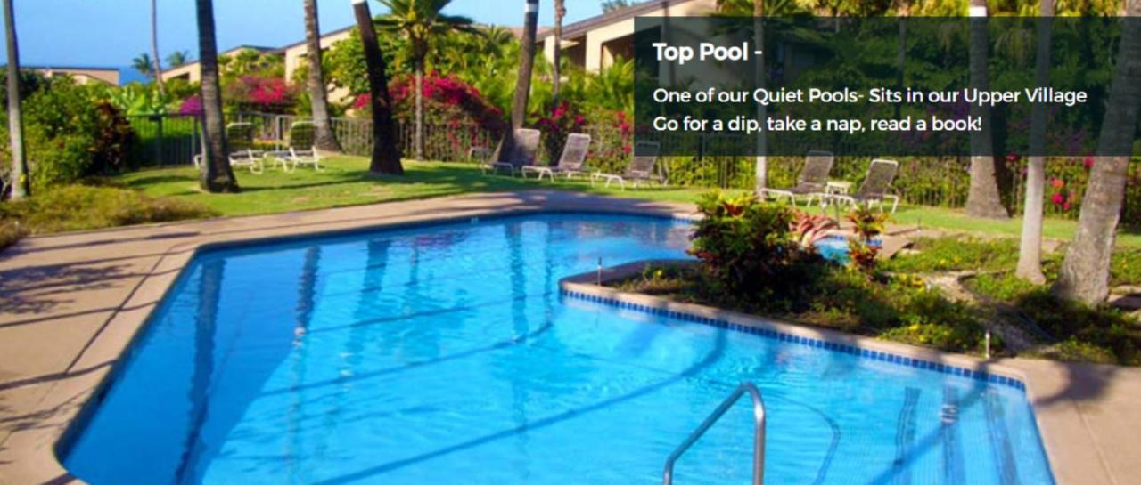 9B Ekahi Village-Studio Bath, Garden View - 1 Minute Stroll To Beach! Wailea  Exterior photo